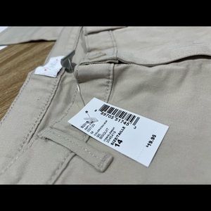 NWT CHILDREN’S PLACE GIRLS KHAKIS SIZE 14
